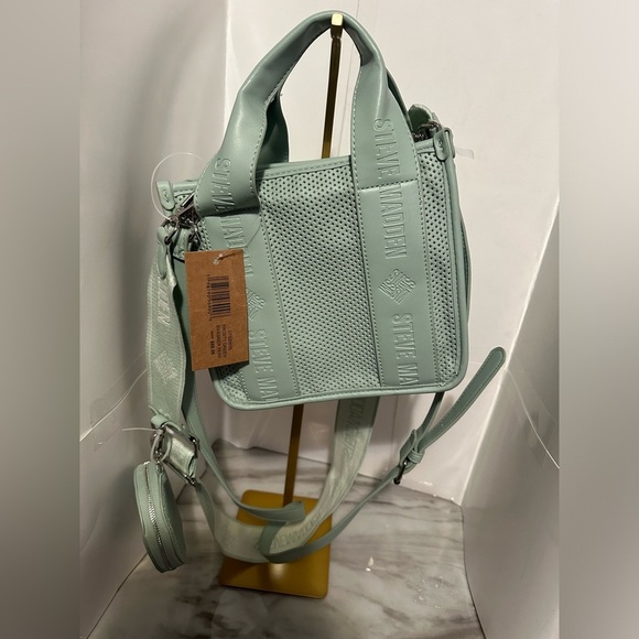 Steve Madden Green Crossbody Bag with Structured Design - Picture 1 of 5